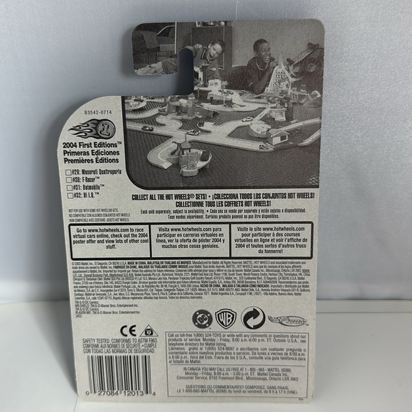 2004- 031 First Editions 31/100 Hot Wheels BATMOBILE - Picture 3 of 3